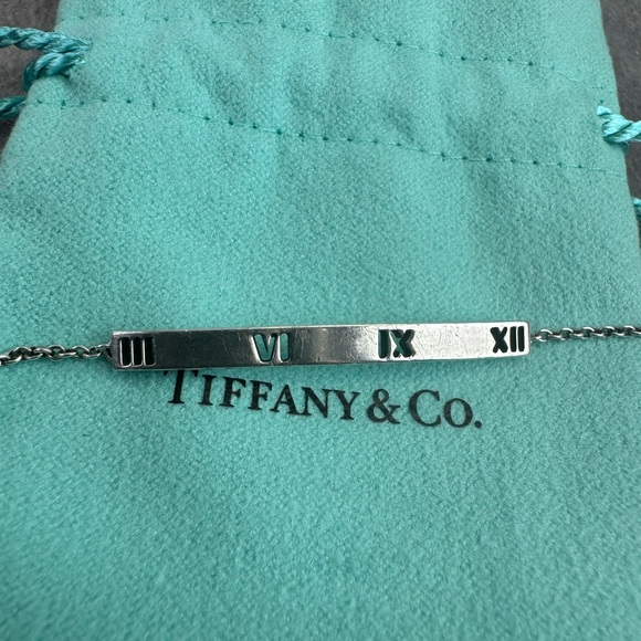 Tiffany & Co Sterling 925 Silver Atlas Bracelet - Picture 7 of 7